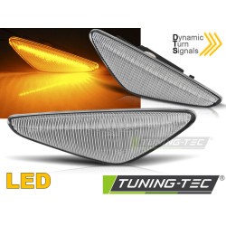 BOČNÍ SMĚROVKY BÍLÁ LED SEQ pro BMW X3 F25 LCI 14-17 / X4 F26