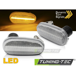 BOČNÍ SMĚROVKY BÍLÁ LED SEQ pro ALFA ROMEO MITO 147 00-04 GT