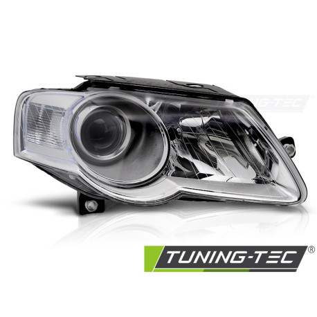 Osvětlení SVĚTLOMETY CHROME PRAVÁ STRANA pro VW PASSAT B6 3C 03.05-10 | race-shop.cz