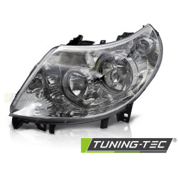 HEADLIGHT CHROME LEFT SIDE TYC fits DUCATO / BOXER / JUMPER 06-10