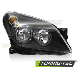 HEADLIGHT BLACK RIGHT SIDE TYC fits OPEL ASTRA H 04-10