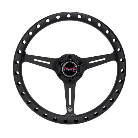 Akce 3 ramenný sportovní volant NRG Prisma Labs, 330mm, hliník, 25mm odsazení, černá | race-shop.cz