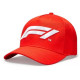 Čepice a kšiltovky F1 collection baseball cap, červená | race-shop.cz