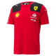 Trička FERRARI F1 Puma Team mens t-shirt, červená | race-shop.cz