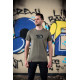 Trička MAXTON Design pánske tričko, khaki | race-shop.cz