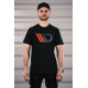 Trička Pánské tričko MAXTON DESIGN (červené logo), černá | race-shop.cz