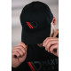 Čepice a kšiltovky MAXTON Design cap, černá/červená | race-shop.cz