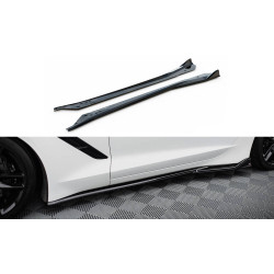 Boční lišty prahov V2 Chevrolet Corvette C7