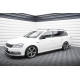 Body kit a vizuální doplňky MAXTON DESIGN difuzory prahů pro Volkswagen Passat B7, lesklá černá | race-shop.cz