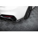 Body kit a vizuální doplňky Zadní boční splittre V5 + Klapky BMW 1 M-Pack / M140i F20 Facelift | race-shop.cz
