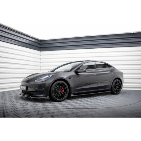Body kit a vizuální doplňky Sada Splittrů Tesla Model 3 | race-shop.cz