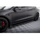 Body kit a vizuální doplňky Sada Splittrů Tesla Model 3 | race-shop.cz