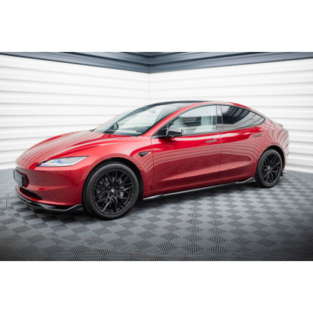 Body kit a vizuální doplňky MAXTON DESIGN sada splitterů pro Tesla Model 3 Project Highland(Facelift) | race-shop.cz