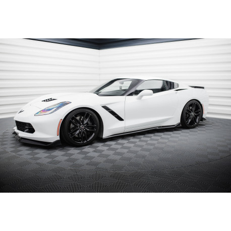 Body kit a vizuální doplňky Sada Splittrů Chevrolet Corvette C7 | race-shop.cz