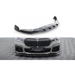 MAXTON DESIGN přední splitter pro BMW 7 M-Pack G11 Facelift, karbon