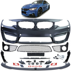 RACES přední nárazník (Sport) + spoiler pro BMW 4er F32 F33 F36