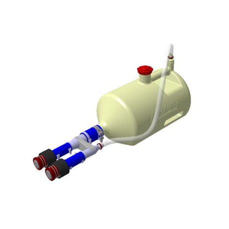 Nádoby ATL 1.5" Dual Sestava plnicí láhve s rovným hrdlem sondy | race-shop.cz