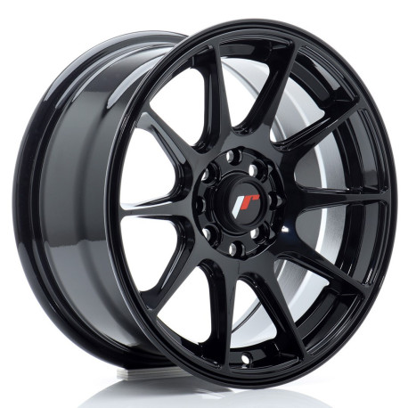 Hliníkové disky Japan Racing JR11 16x8 ET25 4x100/108 Gloss Black | race-shop.cz
