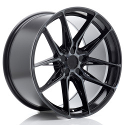 Japan Racing JR44 19x10 ET15-45 5H BLANK Black Machined w/Tinted Face
