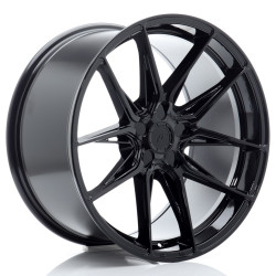 Japan Racing JR44 19x10 ET15-45 5H BLANK Glossy Black