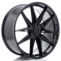 Japan Racing JR44 22x10 ET20-46 5H BLANK Glossy Black
