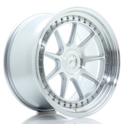 Japan Racing JR47 19x10 ET15-40 5H BLANK Silver Machined Face