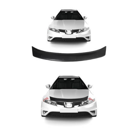 Deflektory kapoty RACES Kryt přední kapoty 4MM HONDA CIVIC 2006-2012 | race-shop.cz