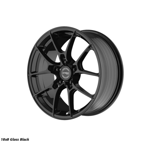 ALU disky STROM STROM STR-F1 disk 18x8 5x120 72.6 ET38, Gloss Black | race-shop.cz