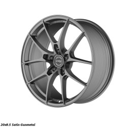 STROM STR-F1 disk 20x8.5 5x112 66.6 ET25, Satin Gun Metal
