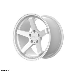 STROM DS-35 disk 18x9.5 5x114.3 73.1 ET15, Full Gloss White