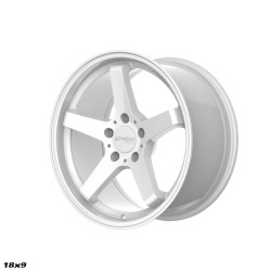STROM DS-35 disk 18x9 5x120 72.6 ET30, Full Gloss White