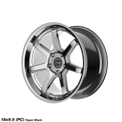 STROM DS-15 disk 18x9.5 5x114.3 73.1 ET30, Light Hyper Black