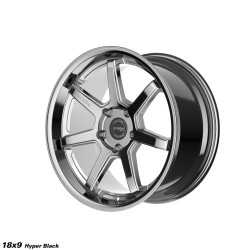 STROM DS-15 disk 18x9 5x120 72.6 ET28, Light Hyper Black