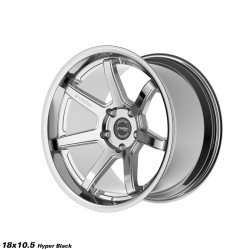 STROM DS-15 disk 18x10.5 5x120 72.6 ET8, Light Hyper Black