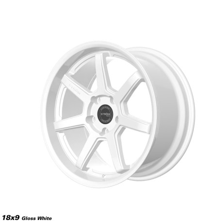 ALU disky STROM STROM DS-15 disk 18x9 5x120 72.6 ET28, Full Gloss White | race-shop.cz