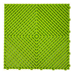 RACES Modulární podlaha (40x40cm) - Světlo Zelená