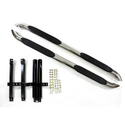 Nerezové ocelové boční rámy pro DACIA Duster 2 2018- Black