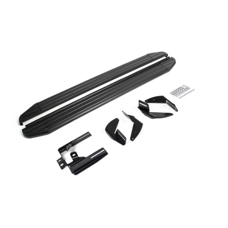 Bočné nášľapy RIVAL Boční kroky Premium Black pro Toyota Hilux Revo 2015-up | race-shop.cz