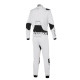 Kombinézy Alpinestars FIA kombinéza Hypertech V3, bílá/černá/stříbrná | race-shop.cz