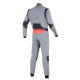 Kombinézy FIA závodní kombinéza ALPINESTARS Hypertech V3, šedá/černá/červená/fluo | race-shop.cz