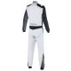 Kombinézy Alpinestars FIA kombinéza Atom, Stříbrná/antracitová/žlutá fluo | race-shop.cz