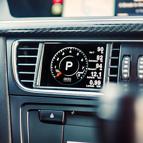 CANCHECKED display CANchecked air vent display Audi A4 B8 (8K) LHD MFD28 Gen2 | race-shop.cz