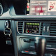 CANCHECKED display CANkontrolovaný displej ventilace Audi A5 8T LHD MFD28 Gen2 | race-shop.cz
