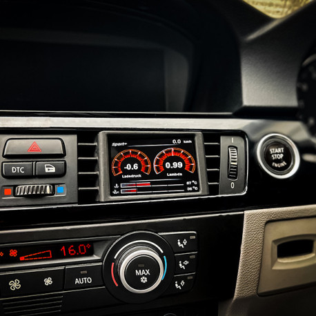 CANCHECKED display CANchecked zobrazení ventilačního otvoru BMW 3-series E90/E91/E92/E92 RHD MFD28 Gen2 | race-shop.cz