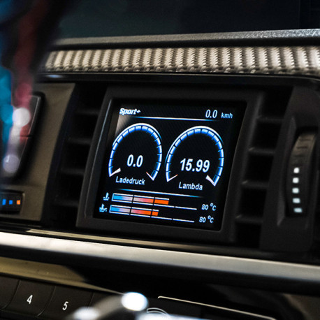 CANCHECKED display CANchecked zobrazení ventilačního otvoru BMW 2-series F22/F23/F87 RHD MFD28 Gen2 | race-shop.cz