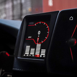 CANchecked zobrazení ventilačního otvoru Toyota Supra GR A90/A91 LHD MFD32 Gen2