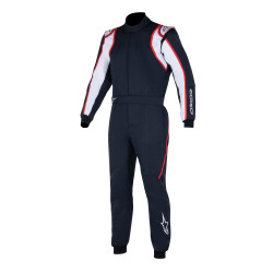 FIA závodní kombinéza ALPINESTARS GP Race V2, černá/bílá/červená