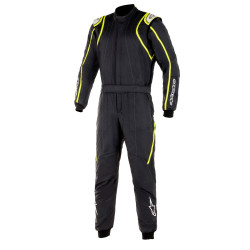 FIA závodní kombinéza ALPINESTARS GP Race V2, černá/žlutá/fluo