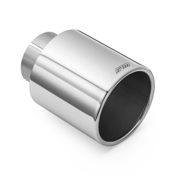 RM Motors leštěná koncovka z nerezové oceli KPZP 101 mm, přívod 63,5 mm