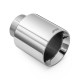 S jedním výstupem RM Motors leštěná koncovka z nerezové oceli KPCP/DS 89 mm, přívod 50 mm | race-shop.cz